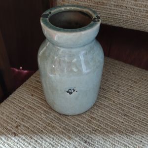 VINTAGE MARBLE UTENSILS HOLDER/ ETC.